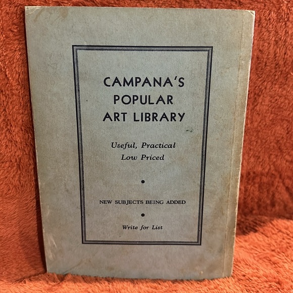 Vintage Book 1935-37 “Picture Painting Self-Taught” By D.M. Campana - Picture 2 of 9